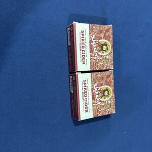 Dr. Squatch Limited Edition Natural Bar Soap Spiked Cider Zero Grit Lot of 2 New